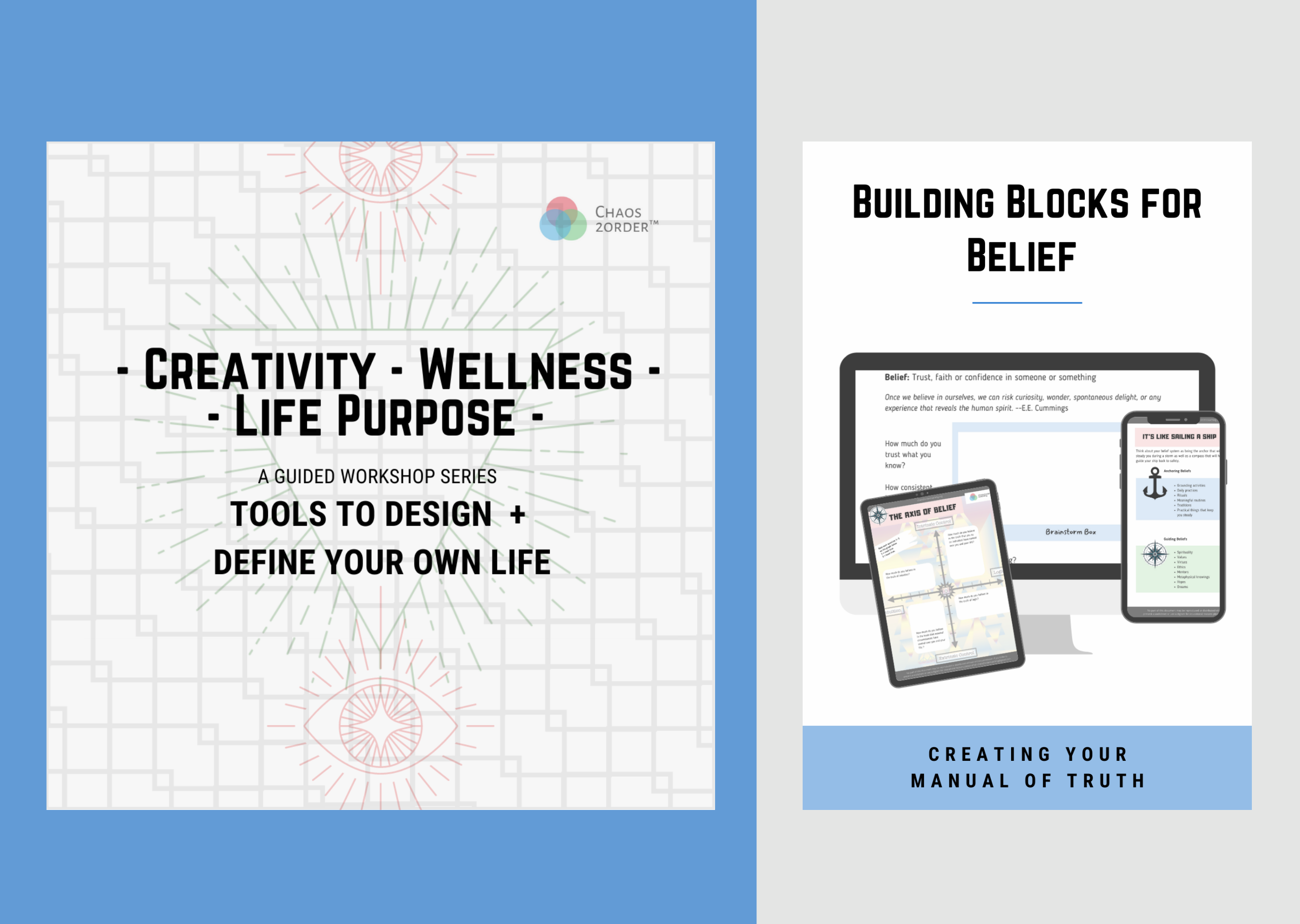 Creativity - Wellness - Life Purpose Workshop Series, The Building Blocks of Belief