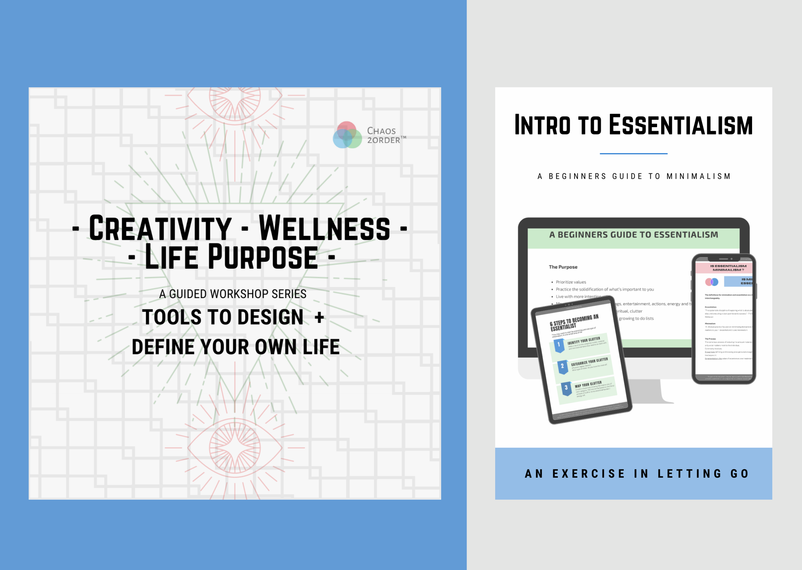 Creativity - Wellness - Life Purpose - Guided Workshop Series, A Beginners Guide To Essentialism